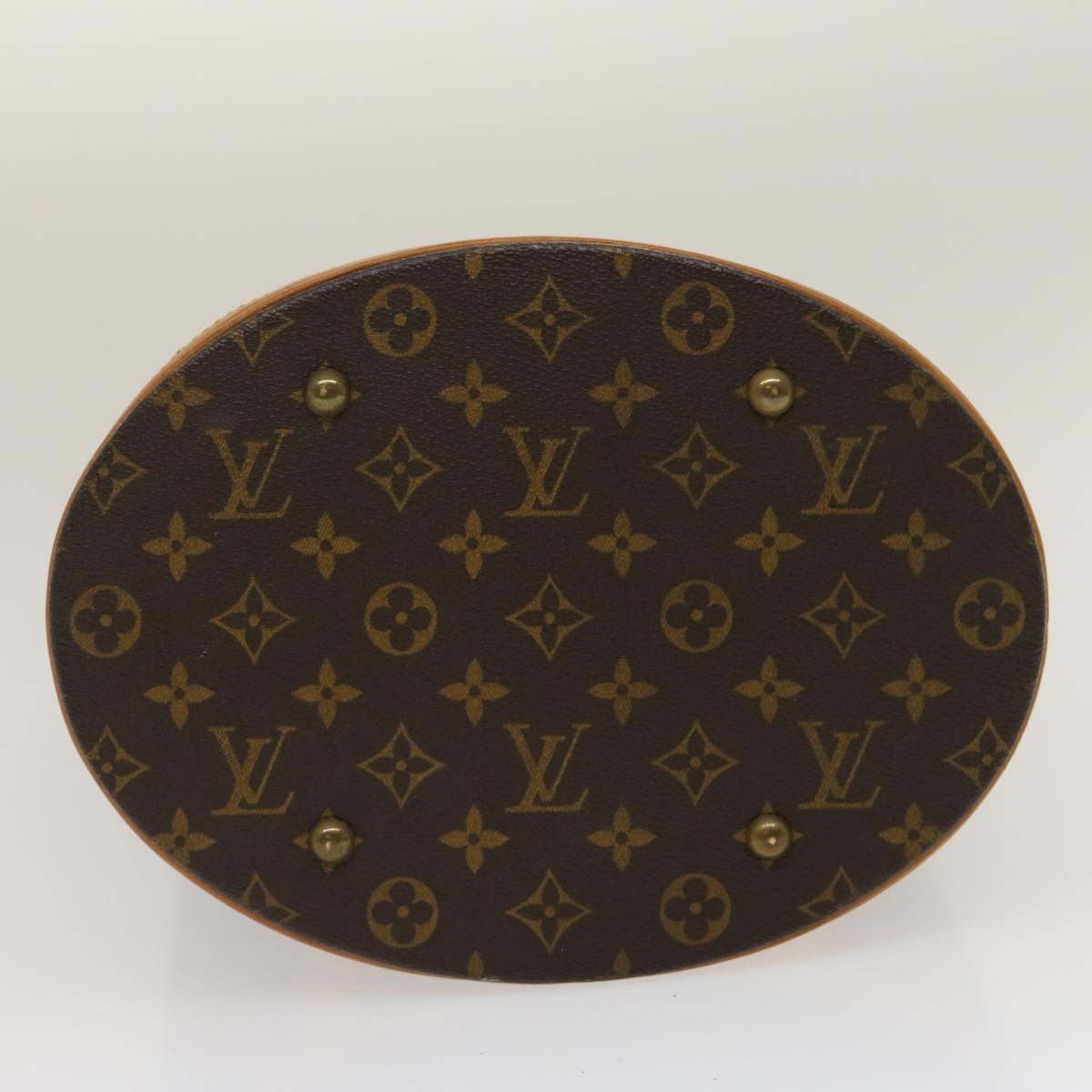 LOUIS VUITTON Monogram Bucket GM Shoulder Bag M42236 LV Auth jk1980