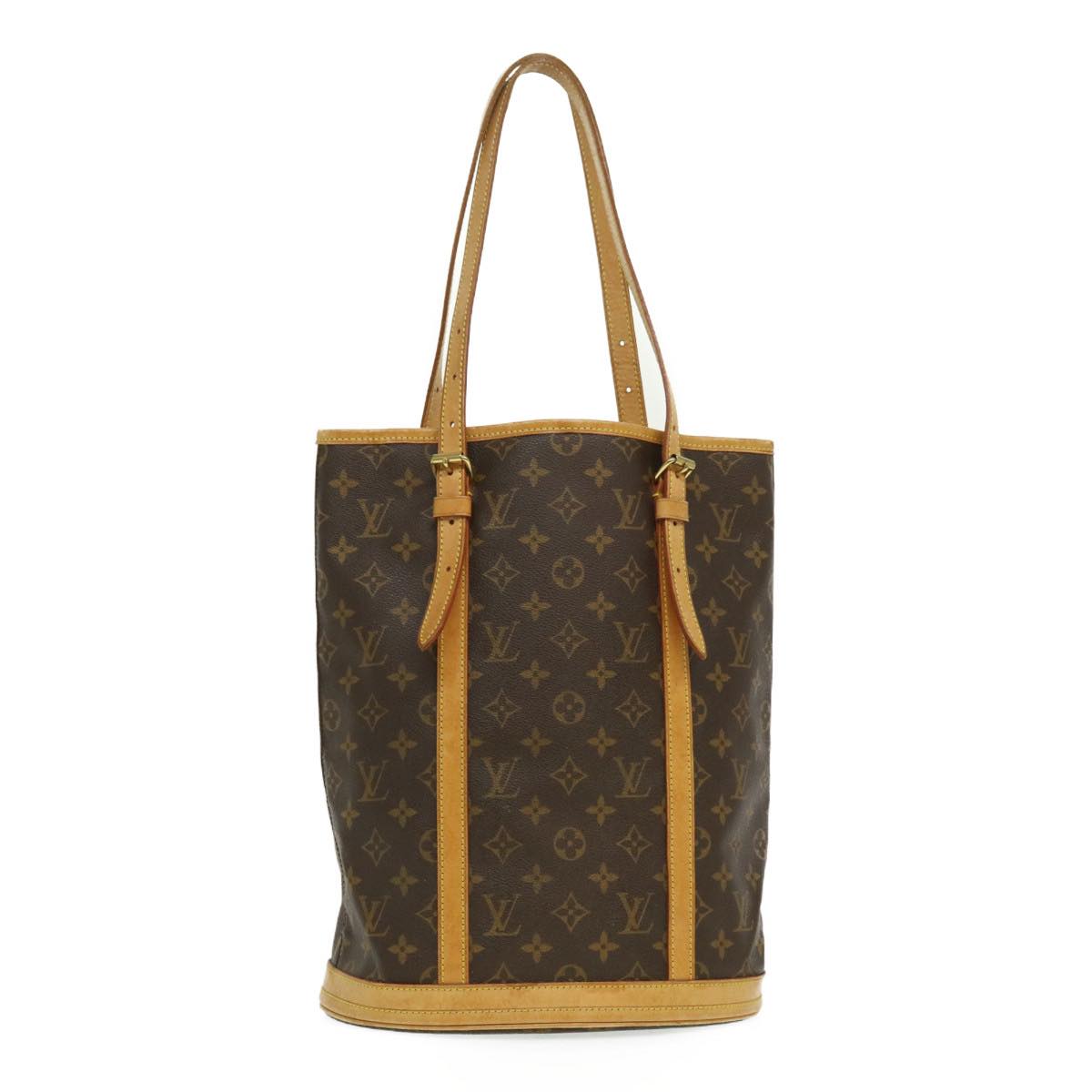 LOUIS VUITTON Monogram Bucket GM Shoulder Bag M42236 LV Auth jk1987