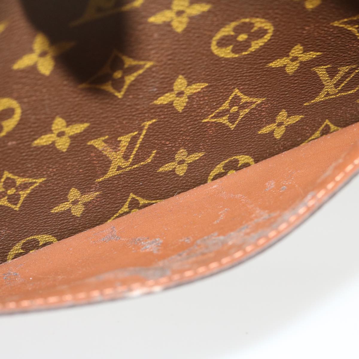 LOUIS VUITTON Monogram Pochette Homme Clutch Bag M51795 LV Auth jk2025