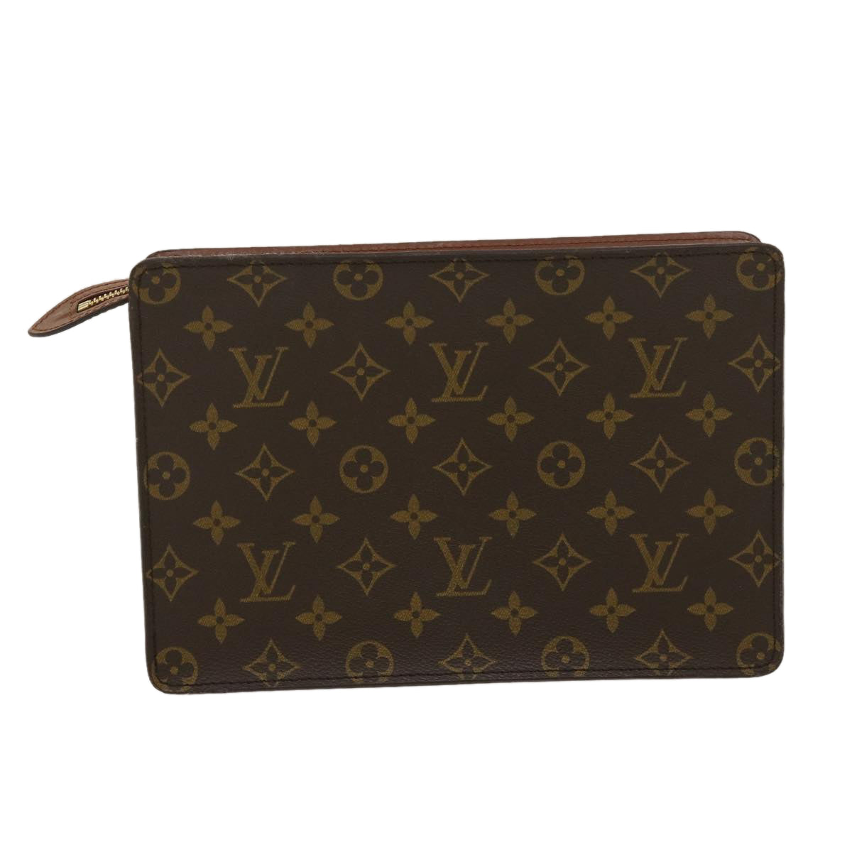 LOUIS VUITTON Monogram Pochette Homme Clutch Bag M51795 LV Auth jk2025 - 0