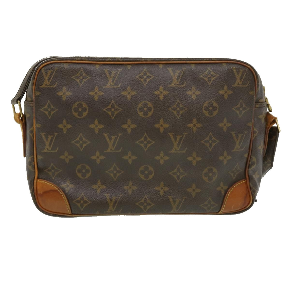 LOUIS VUITTON Monogram Nile Shoulder Bag M45244 LV Auth jk2032