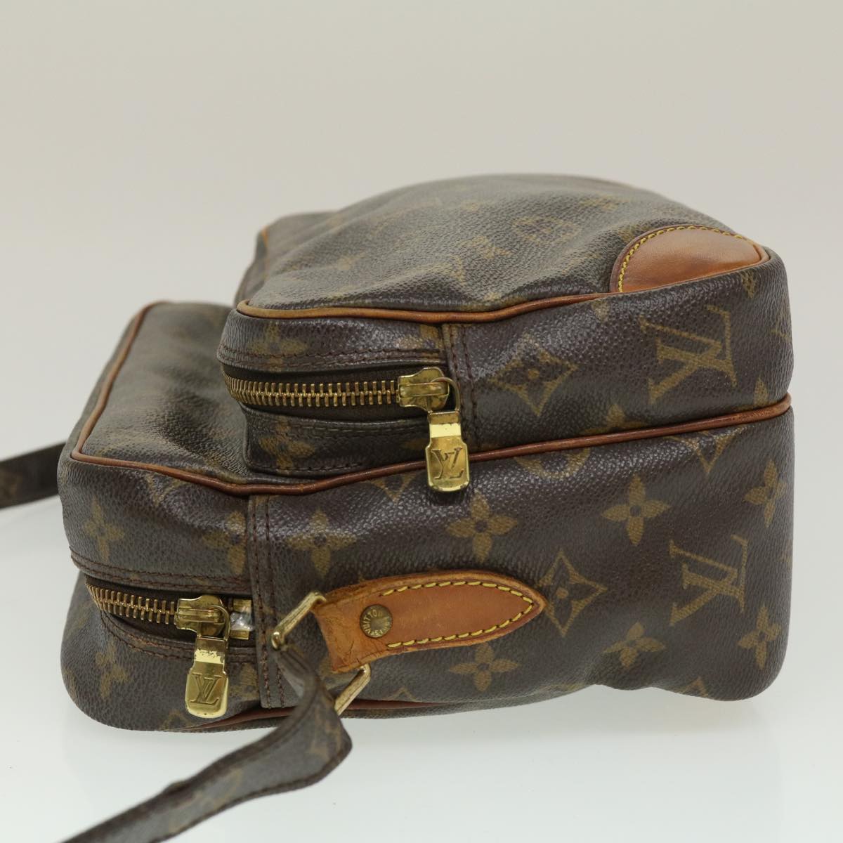 LOUIS VUITTON Monogram Nile Shoulder Bag M45244 LV Auth jk2032