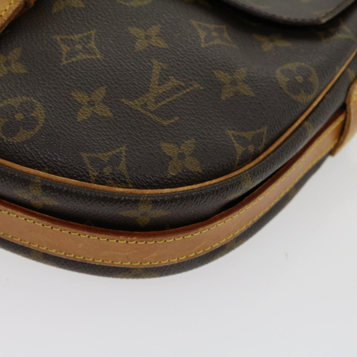 LOUIS VUITTON Monogram Jeune Fille MM Shoulder Bag M51226 LV Auth jk2055