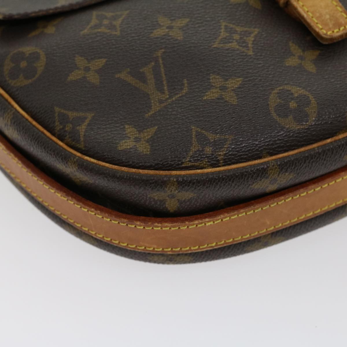 LOUIS VUITTON Monogram Jeune Fille MM Shoulder Bag M51226 LV Auth jk2055