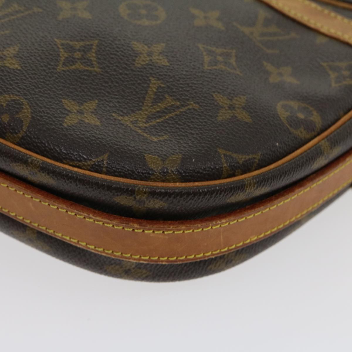 LOUIS VUITTON Monogram Jeune Fille MM Shoulder Bag M51226 LV Auth jk2055