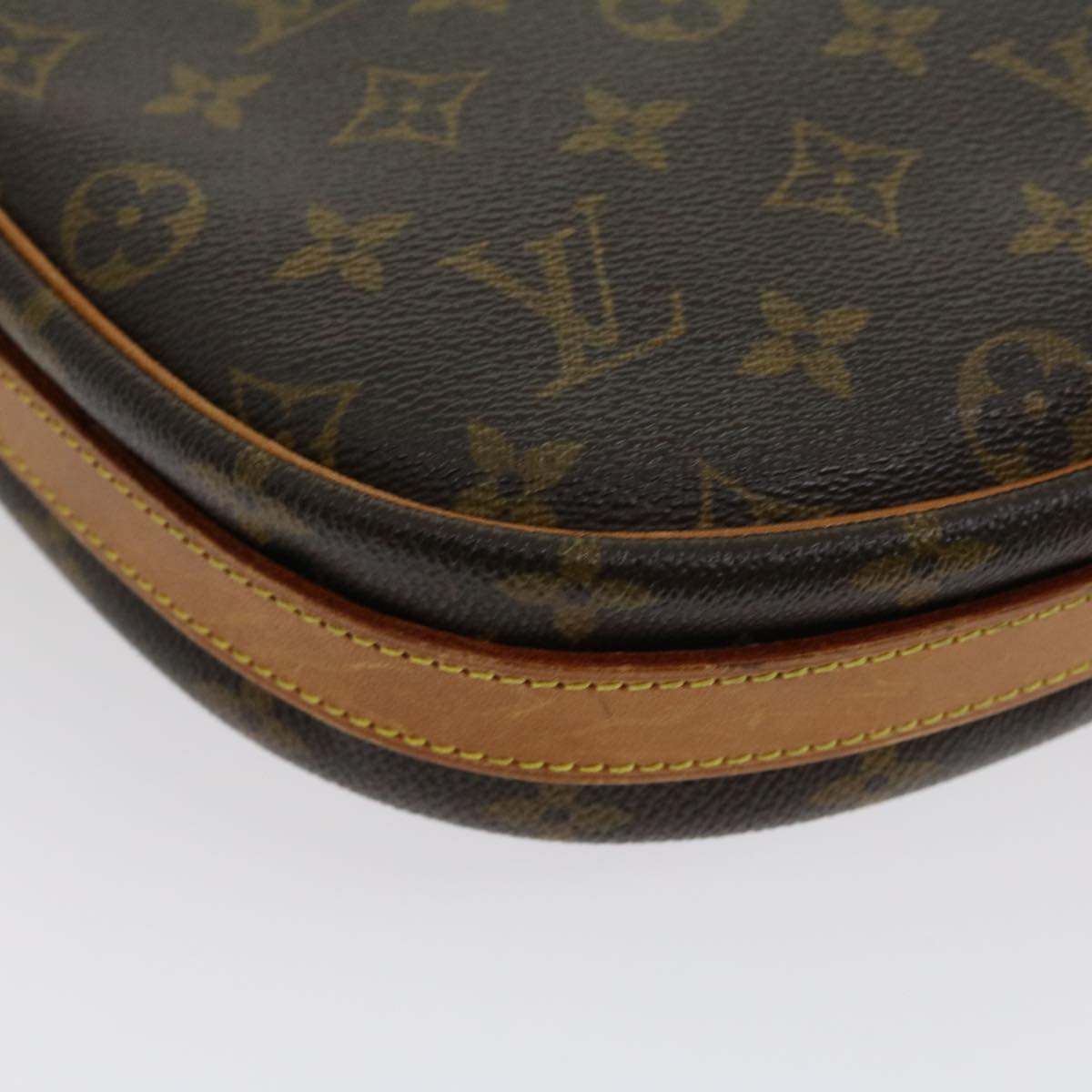 LOUIS VUITTON Monogram Jeune Fille MM Shoulder Bag M51226 LV Auth jk2055