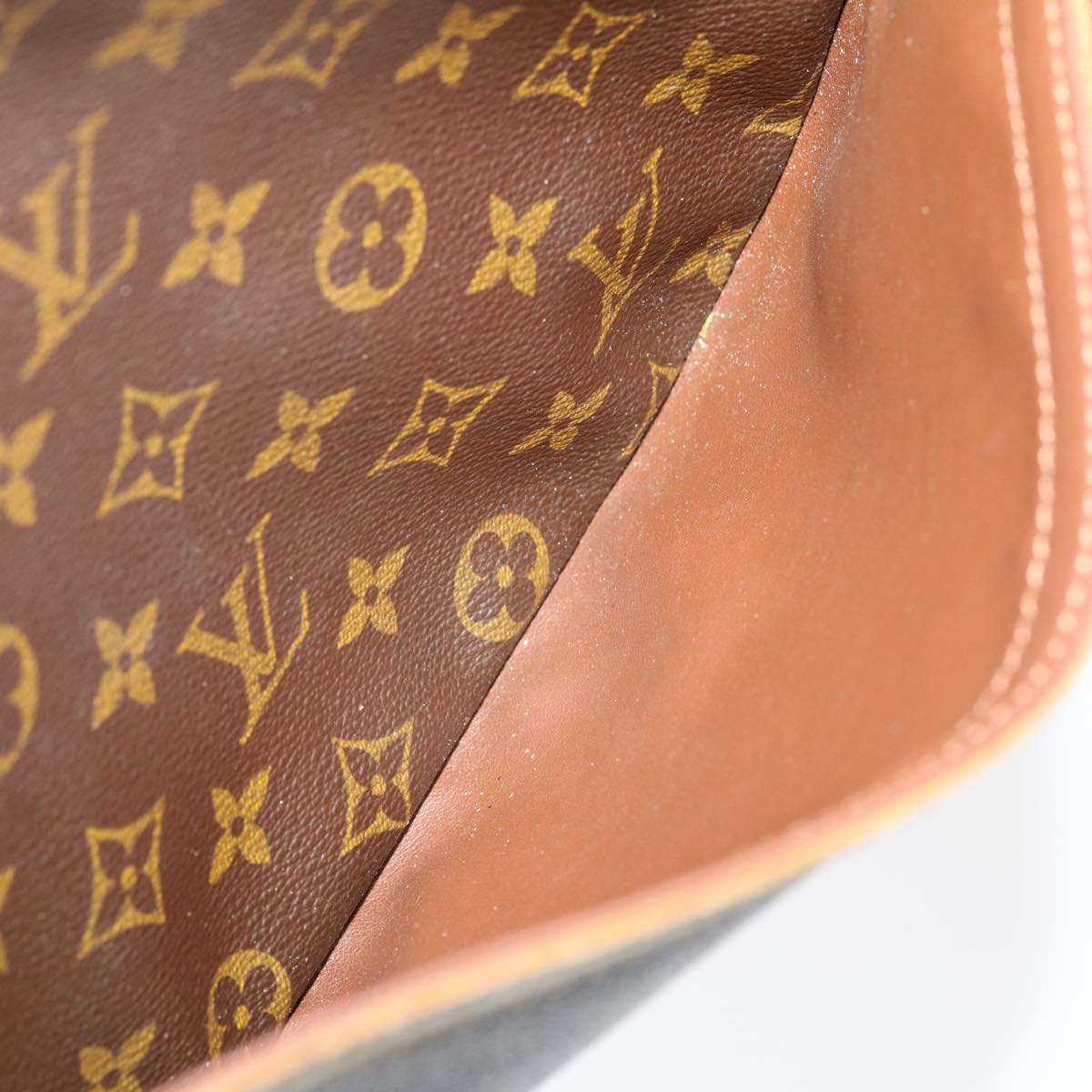 LOUIS VUITTON Monogram Jeune Fille MM Shoulder Bag M51226 LV Auth jk2055