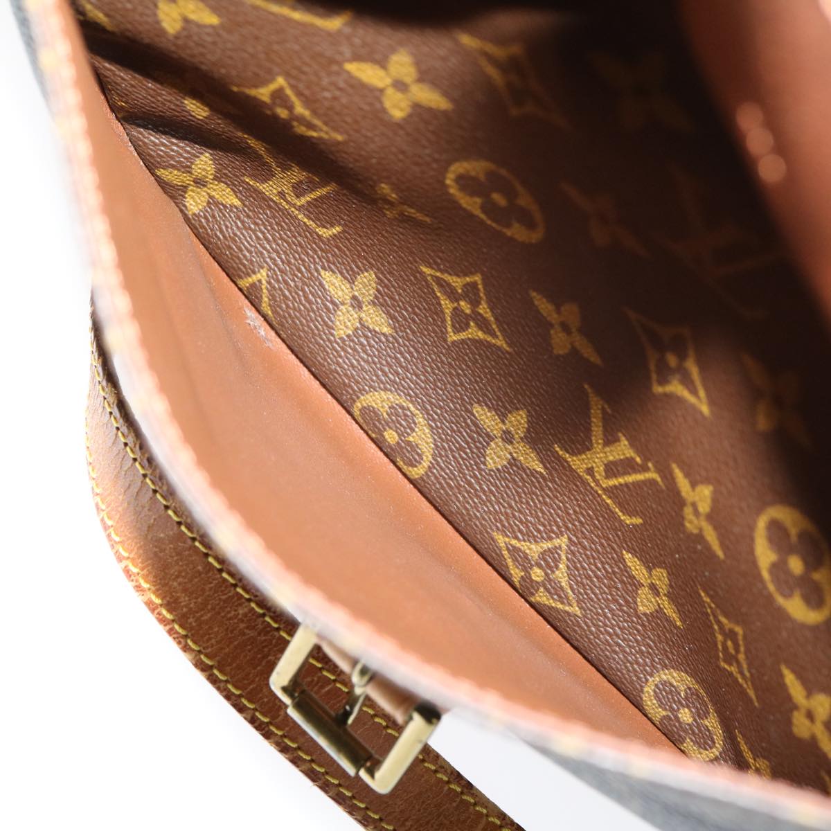 LOUIS VUITTON Monogram Jeune Fille MM Shoulder Bag M51226 LV Auth jk2055