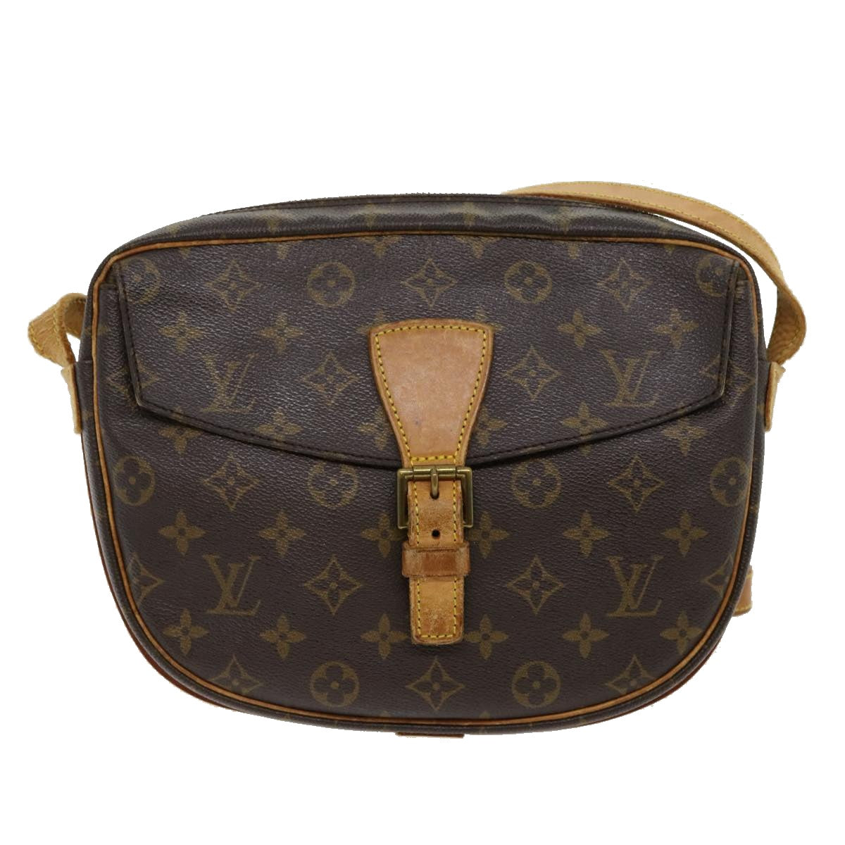 LOUIS VUITTON Monogram Jeune Fille MM Shoulder Bag M51226 LV Auth jk2055