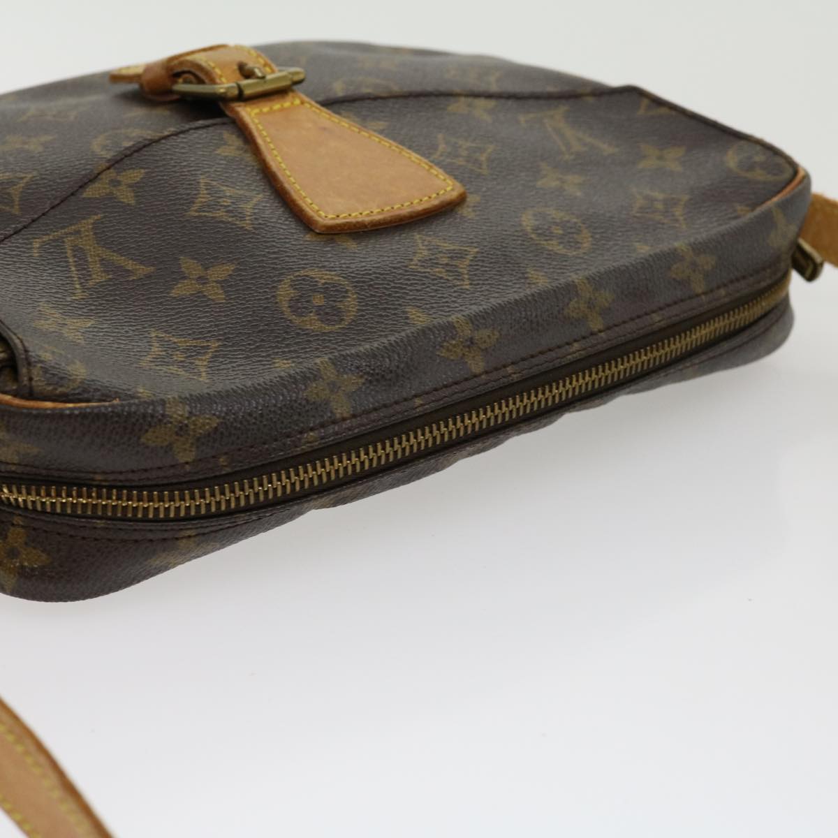 LOUIS VUITTON Monogram Jeune Fille MM Shoulder Bag M51226 LV Auth jk2055