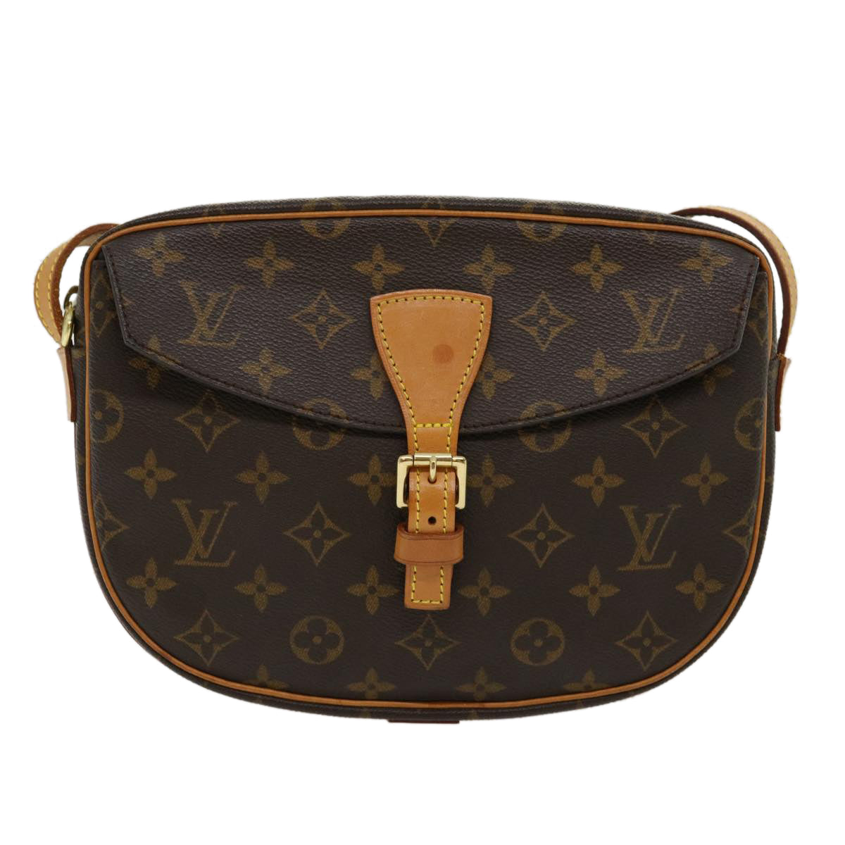 LOUIS VUITTON Monogram Jeune Fille MM Shoulder Bag M51226 LV Auth jk2059