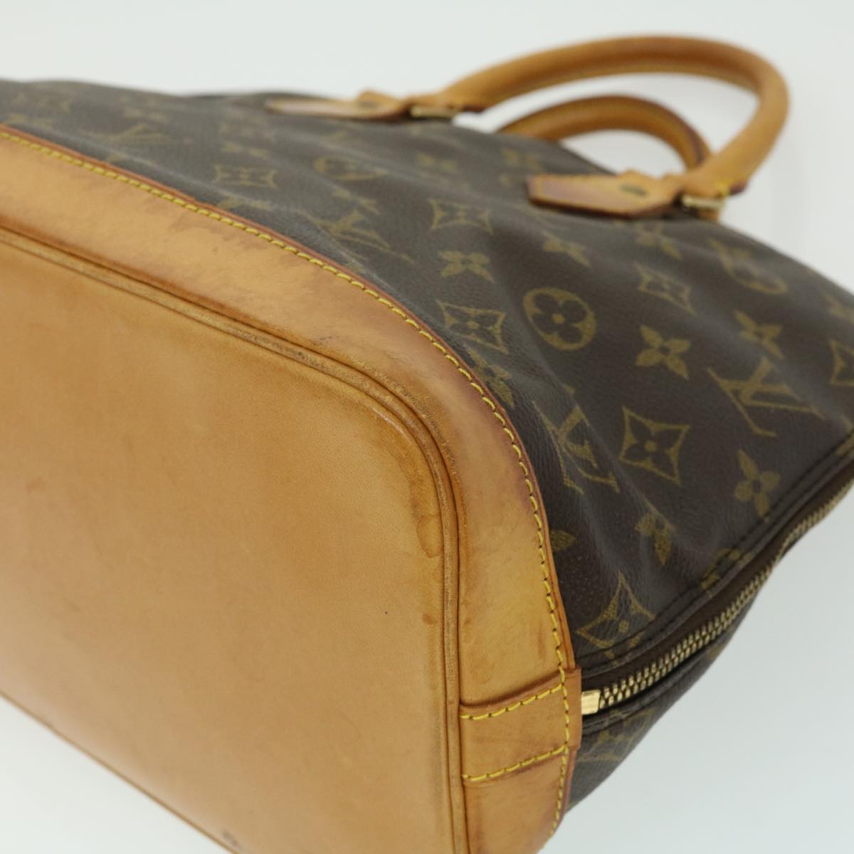 LOUIS VUITTON Monogram Alma Hand Bag M51130 LV Auth jk2084