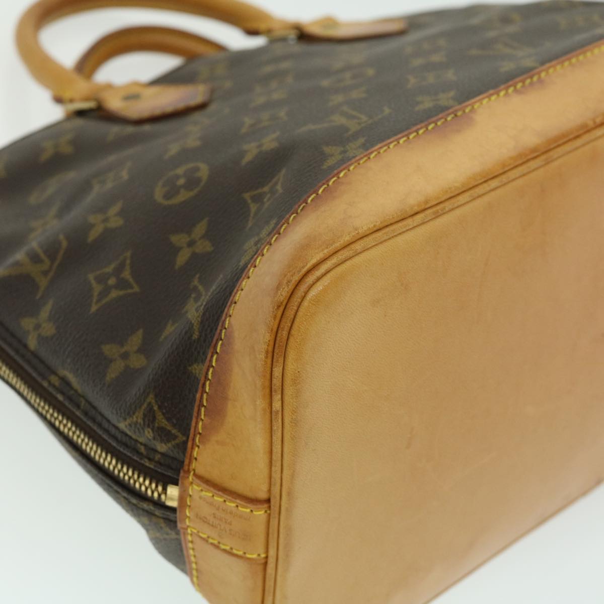 LOUIS VUITTON Monogram Alma Hand Bag M51130 LV Auth jk2084