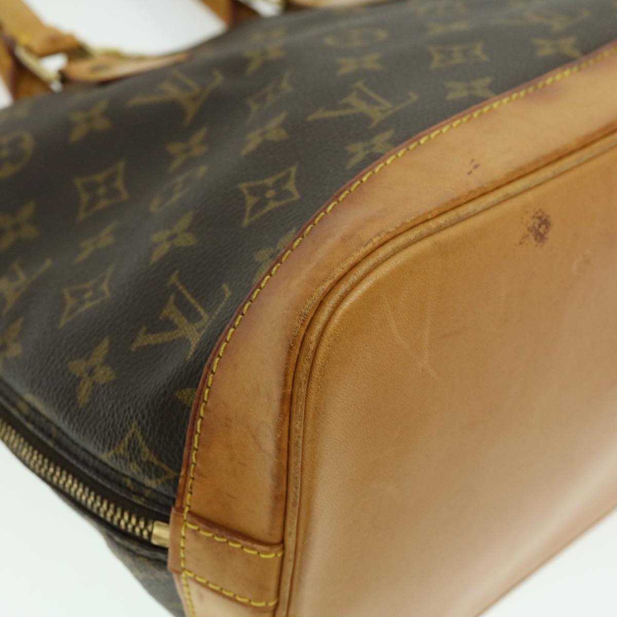 LOUIS VUITTON Monogram Alma Hand Bag M51130 LV Auth jk2084