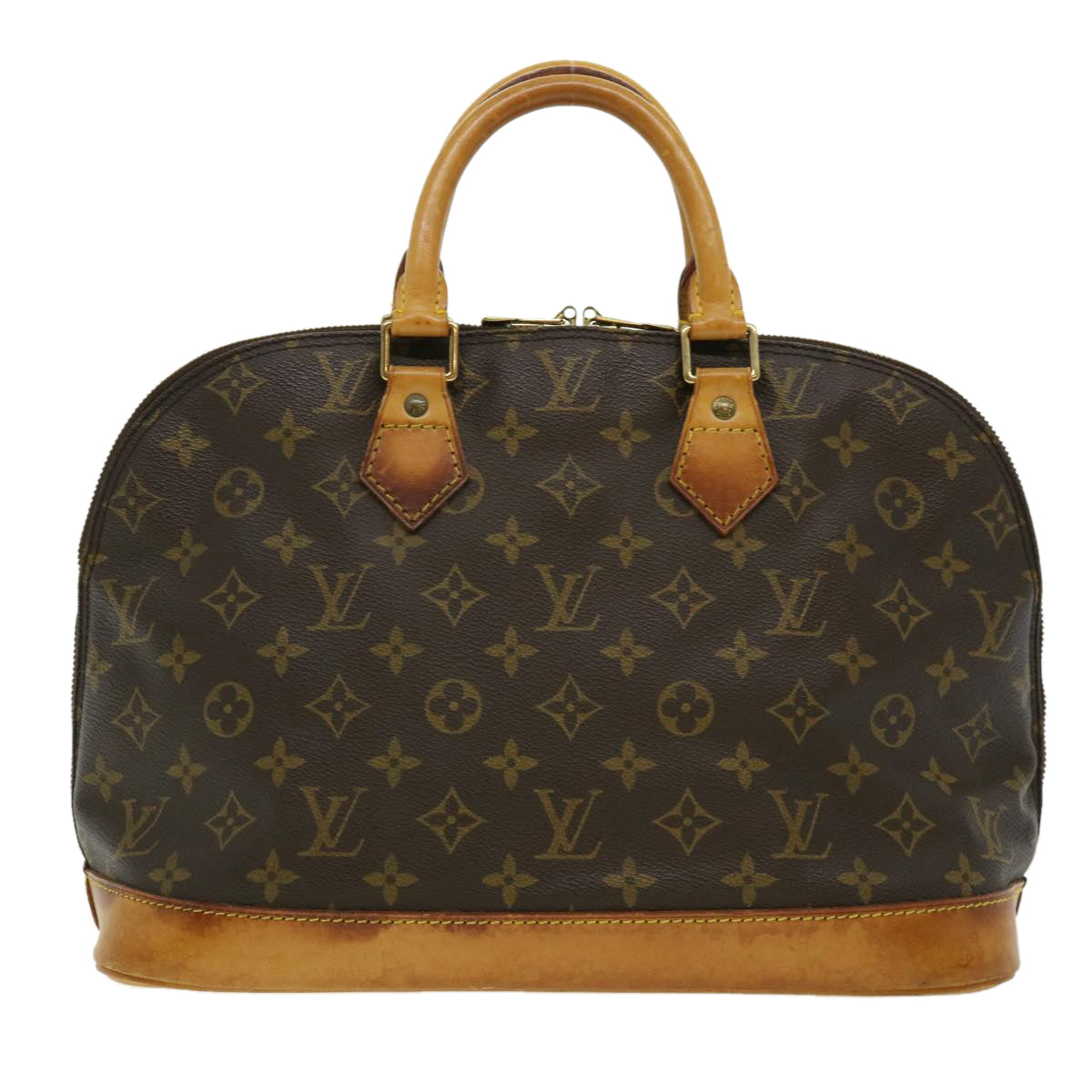 LOUIS VUITTON Monogram Alma Hand Bag M51130 LV Auth jk2084