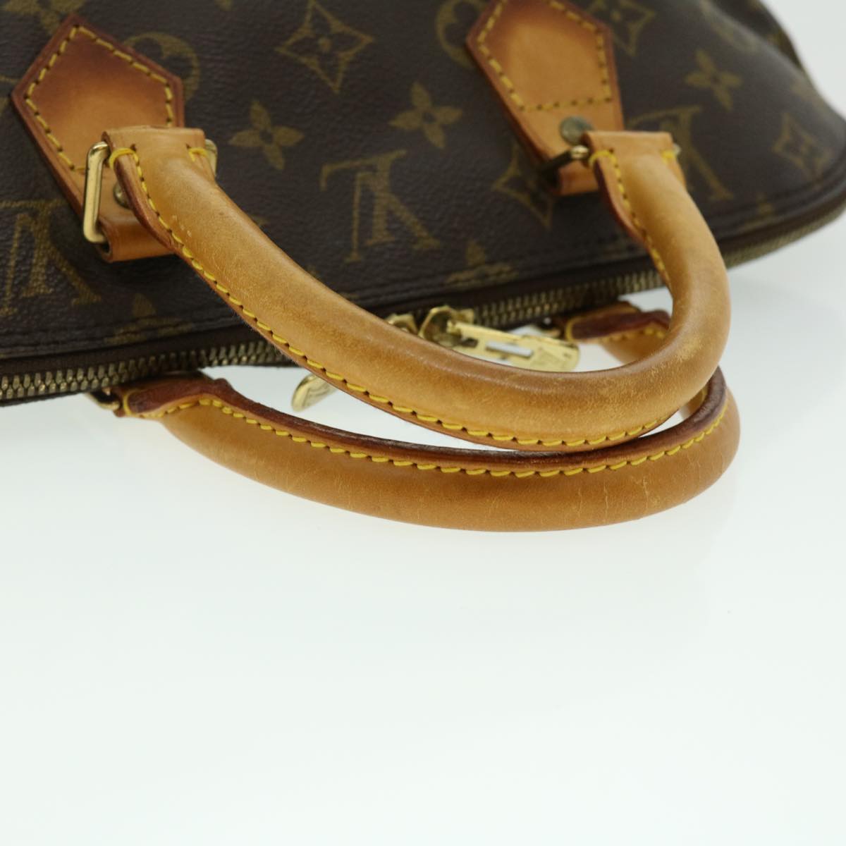 LOUIS VUITTON Monogram Alma Hand Bag M51130 LV Auth jk2084