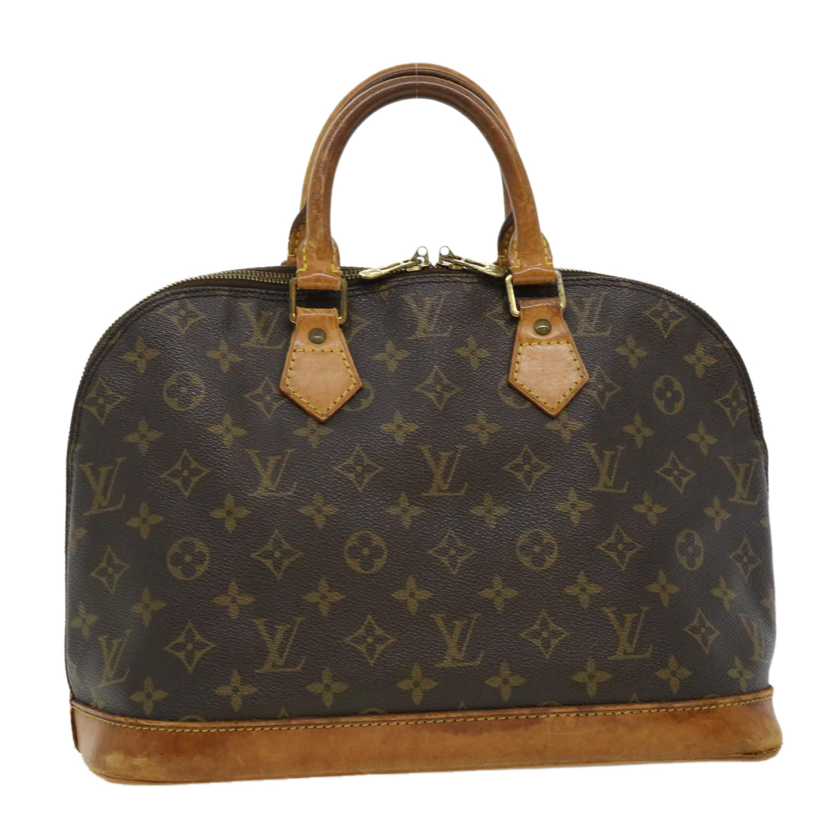 LOUIS VUITTON Monogram Alma Hand Bag M51130 LV Auth jk2087