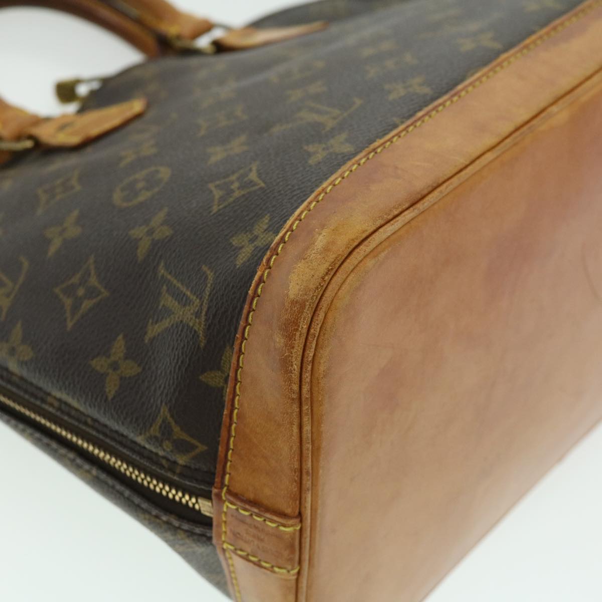 LOUIS VUITTON Monogram Alma Hand Bag M51130 LV Auth jk2087