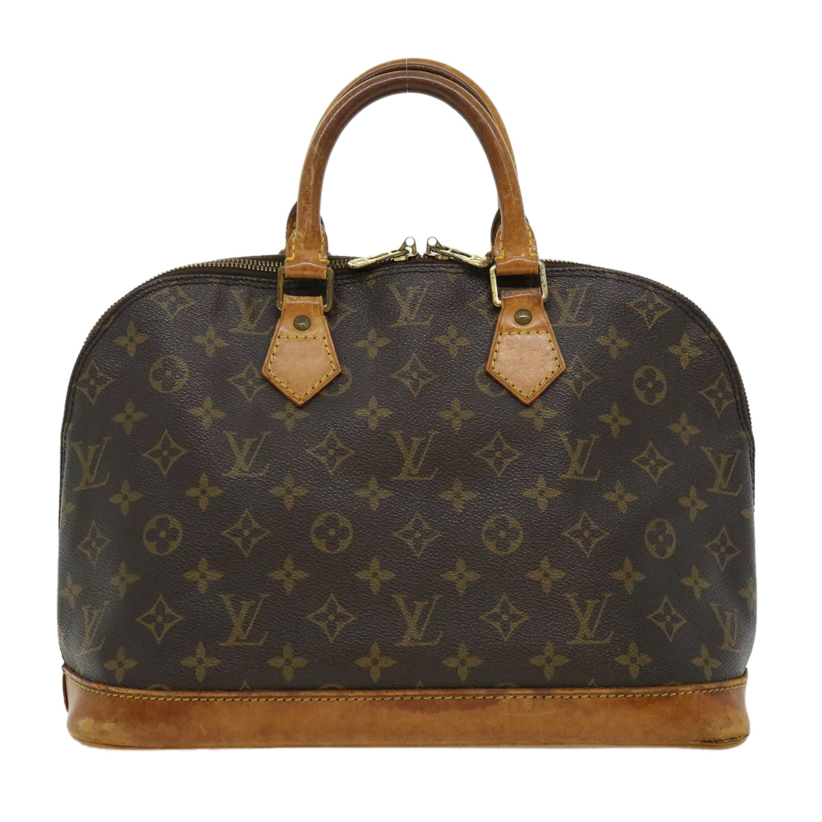 LOUIS VUITTON Monogram Alma Hand Bag M51130 LV Auth jk2087