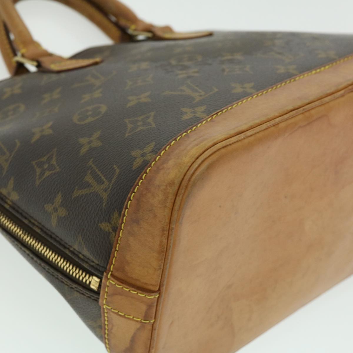 LOUIS VUITTON Monogram Alma Hand Bag M51130 LV Auth jk2091