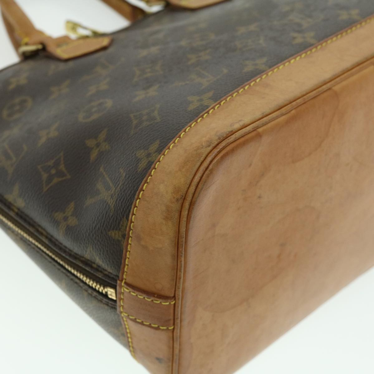 LOUIS VUITTON Monogram Alma Hand Bag M51130 LV Auth jk2091