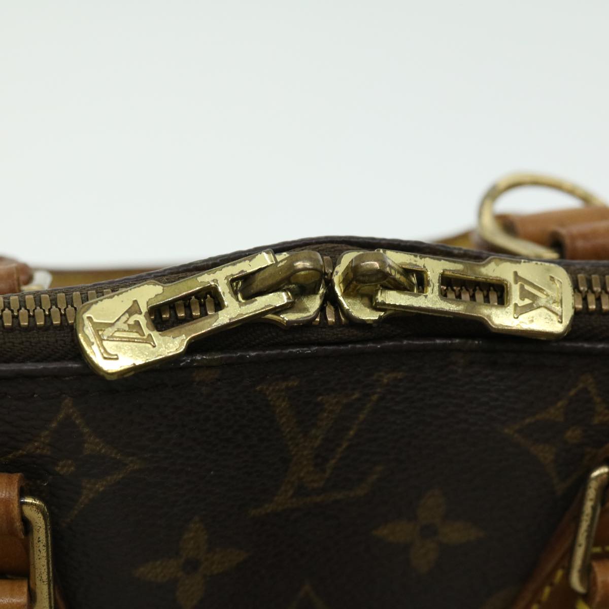 LOUIS VUITTON Monogram Alma Hand Bag M51130 LV Auth jk2091