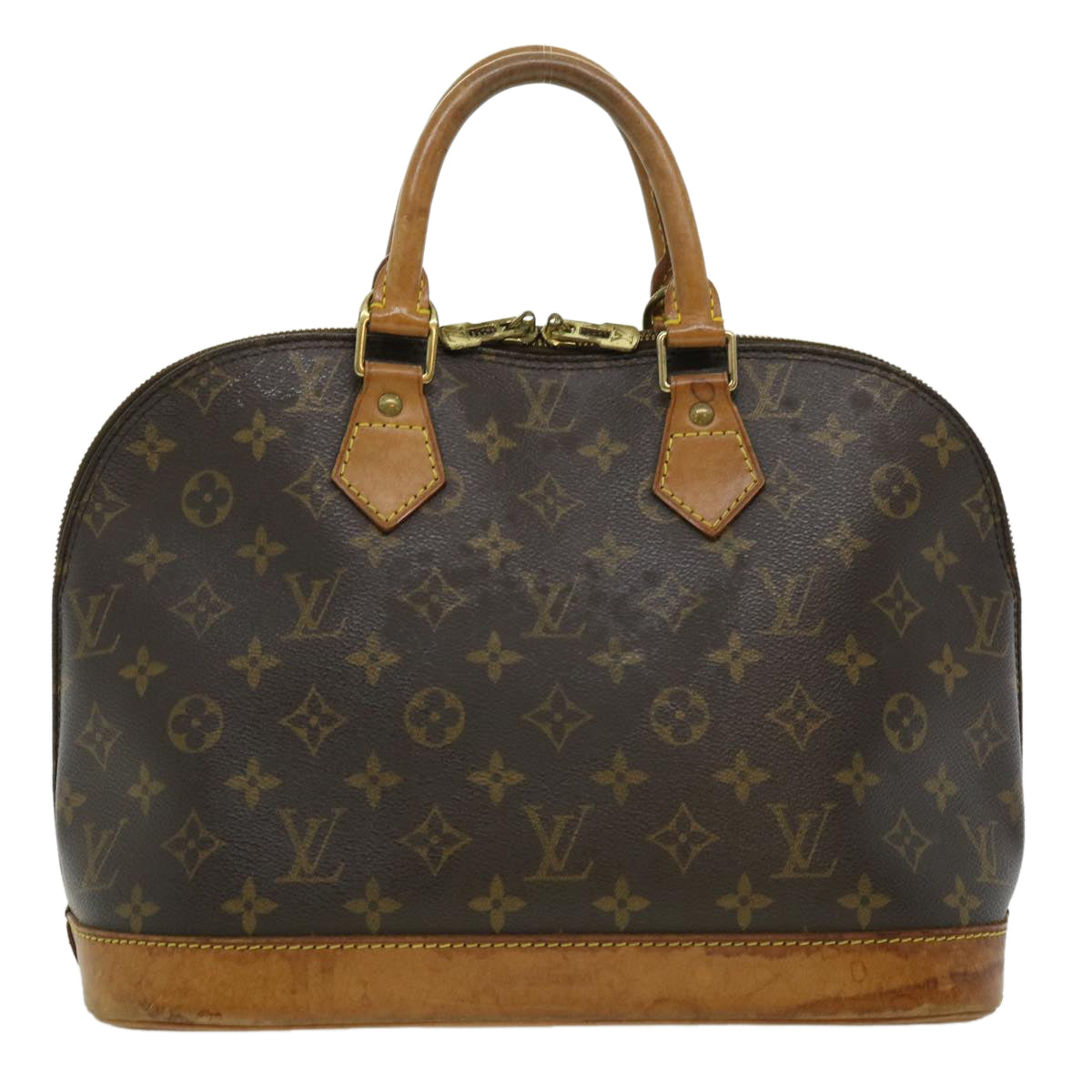 LOUIS VUITTON Monogram Alma Hand Bag M51130 LV Auth jk2091