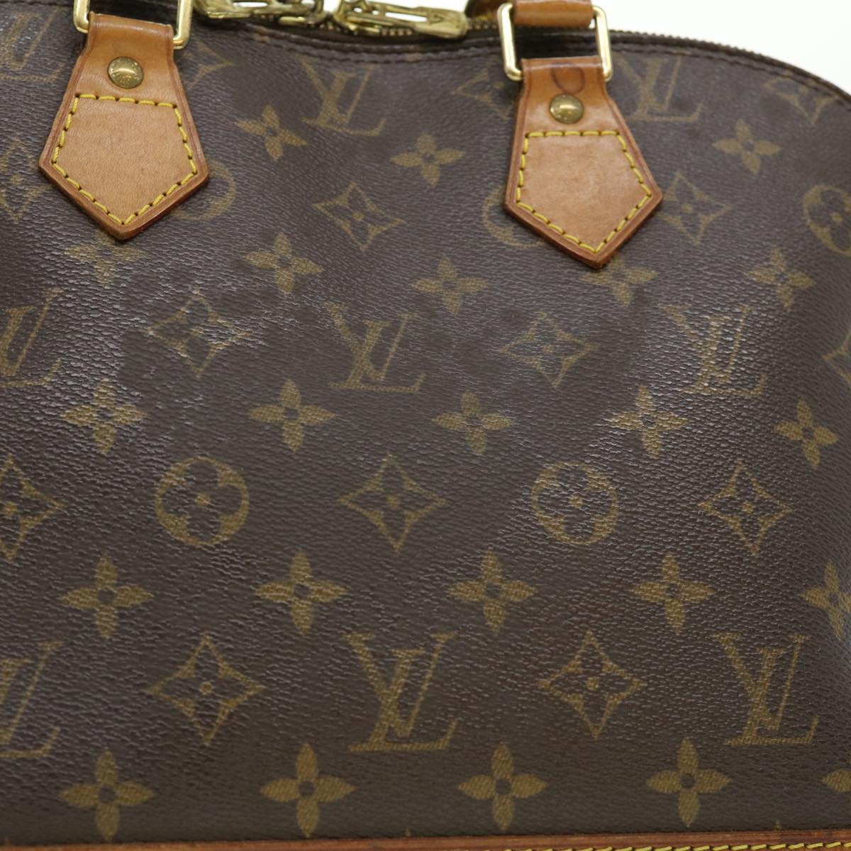 LOUIS VUITTON Monogram Alma Hand Bag M51130 LV Auth jk2091