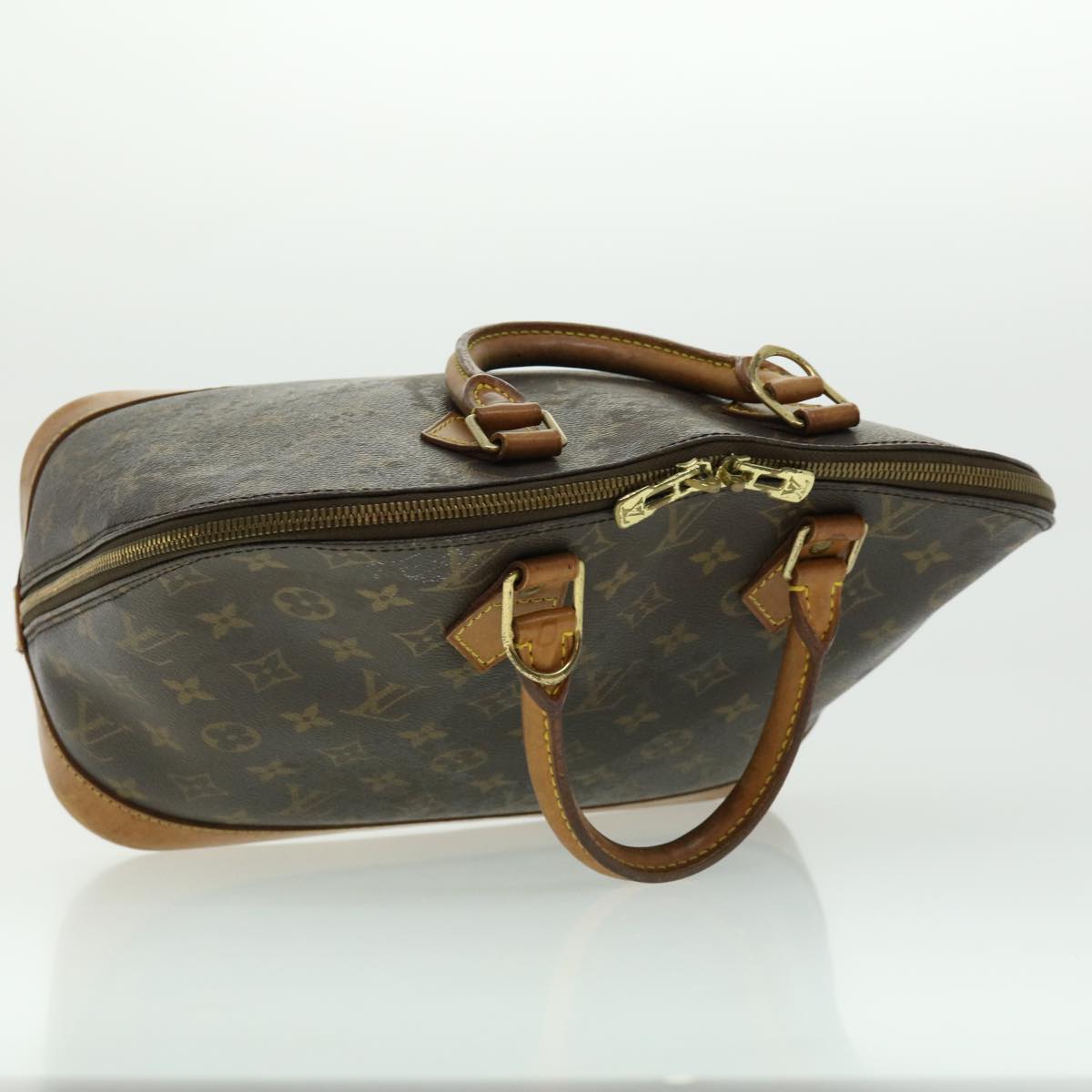 LOUIS VUITTON Monogram Alma Hand Bag M51130 LV Auth jk2091