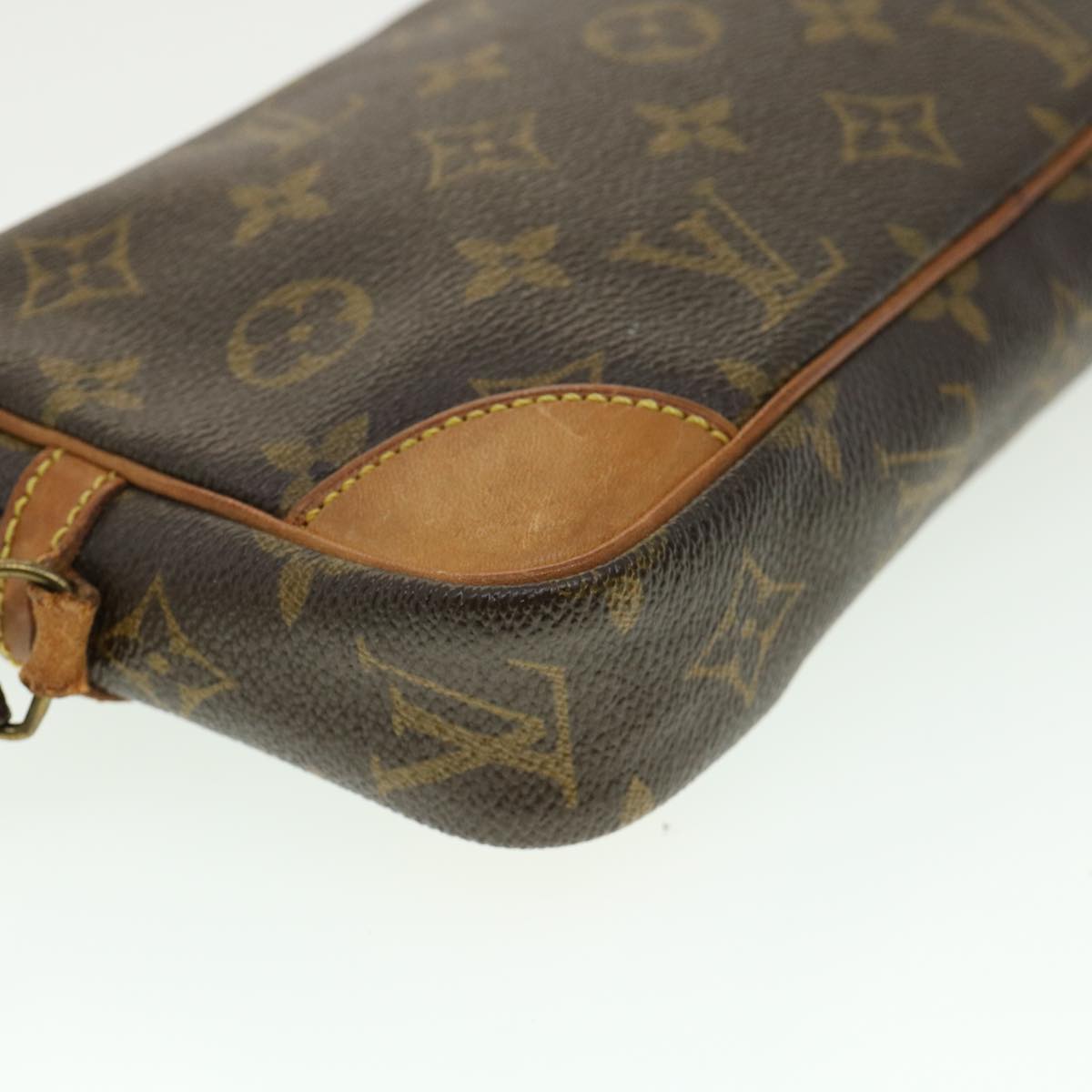 LOUIS VUITTON Monogram Marly DragonnePM Clutch Bag Vintage M51827 LV Auth jk2110