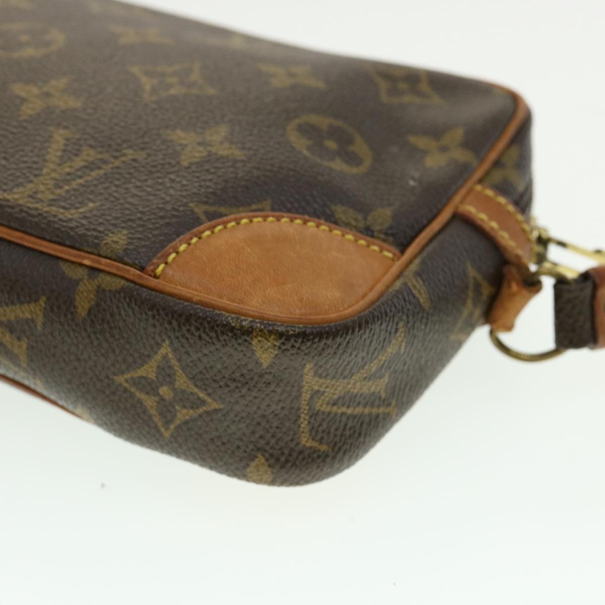 LOUIS VUITTON Monogram Marly DragonnePM Clutch Bag Vintage M51827 LV Auth jk2110