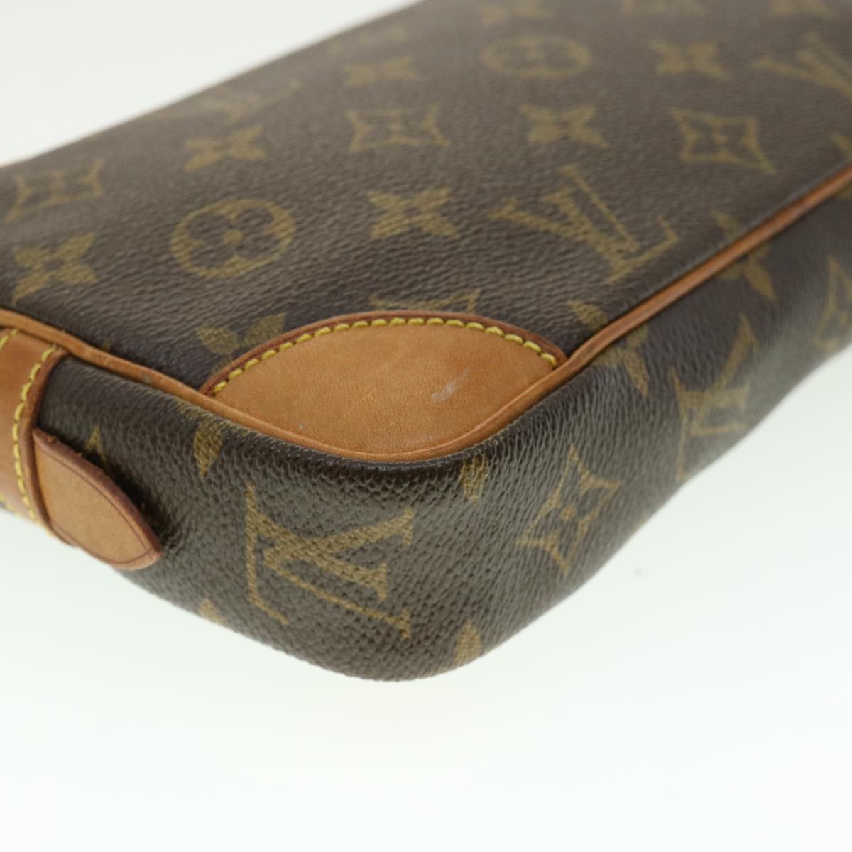 LOUIS VUITTON Monogram Marly DragonnePM Clutch Bag Vintage M51827 LV Auth jk2110