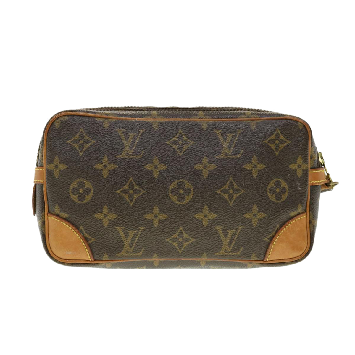 LOUIS VUITTON Monogram Marly DragonnePM Clutch Bag Vintage M51827 LV Auth jk2110 - 0