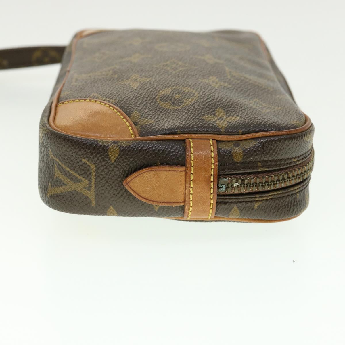 LOUIS VUITTON Monogram Marly DragonnePM Clutch Bag Vintage M51827 LV Auth jk2110