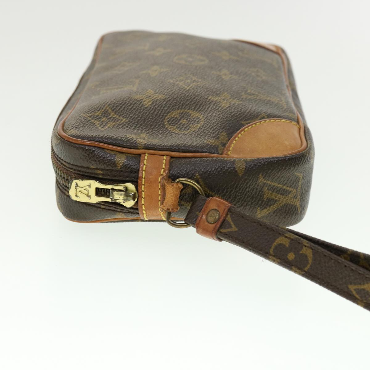 LOUIS VUITTON Monogram Marly DragonnePM Clutch Bag Vintage M51827 LV Auth jk2110