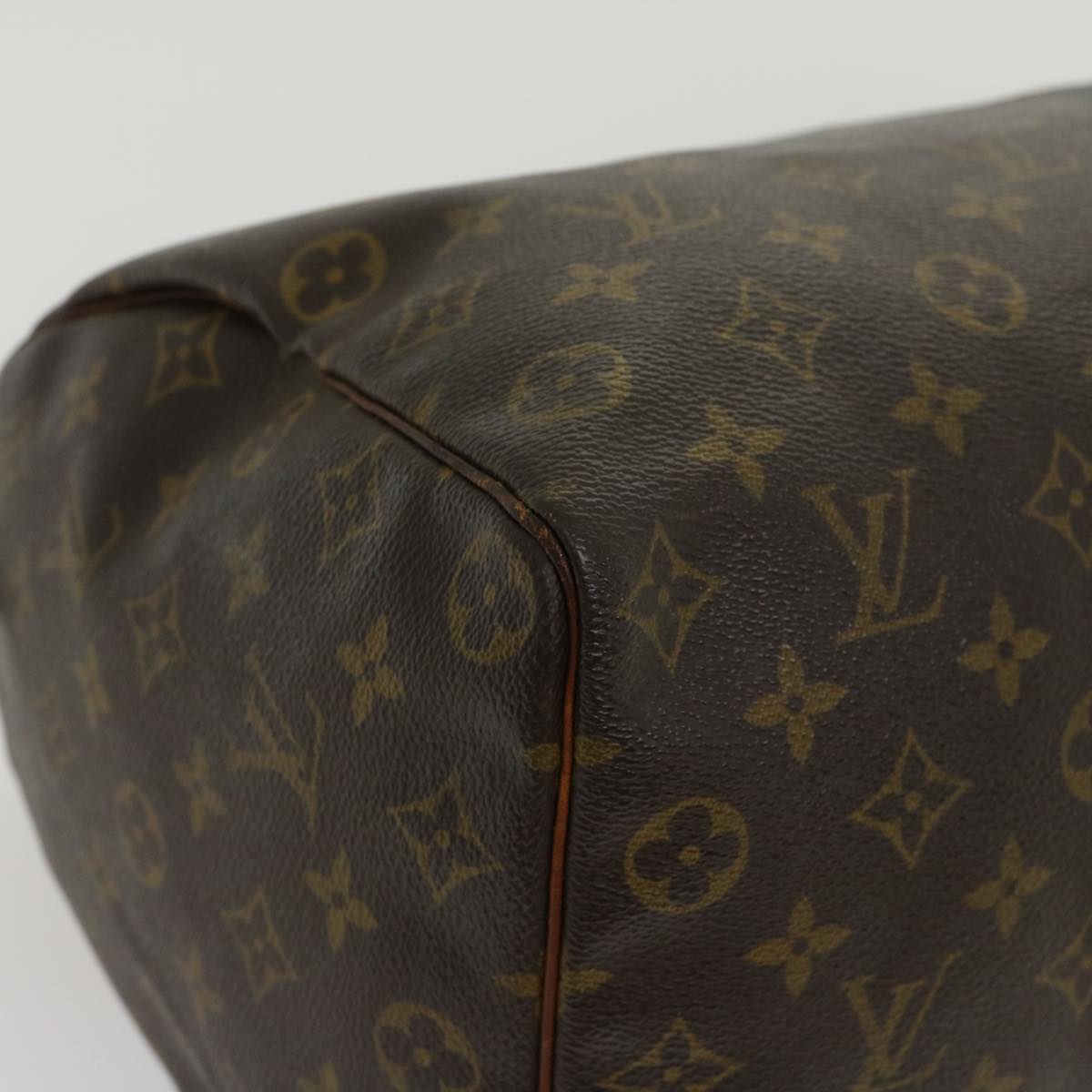 LOUIS VUITTON Monogram Speedy 35 Hand Bag M41524 LV Auth jk2134