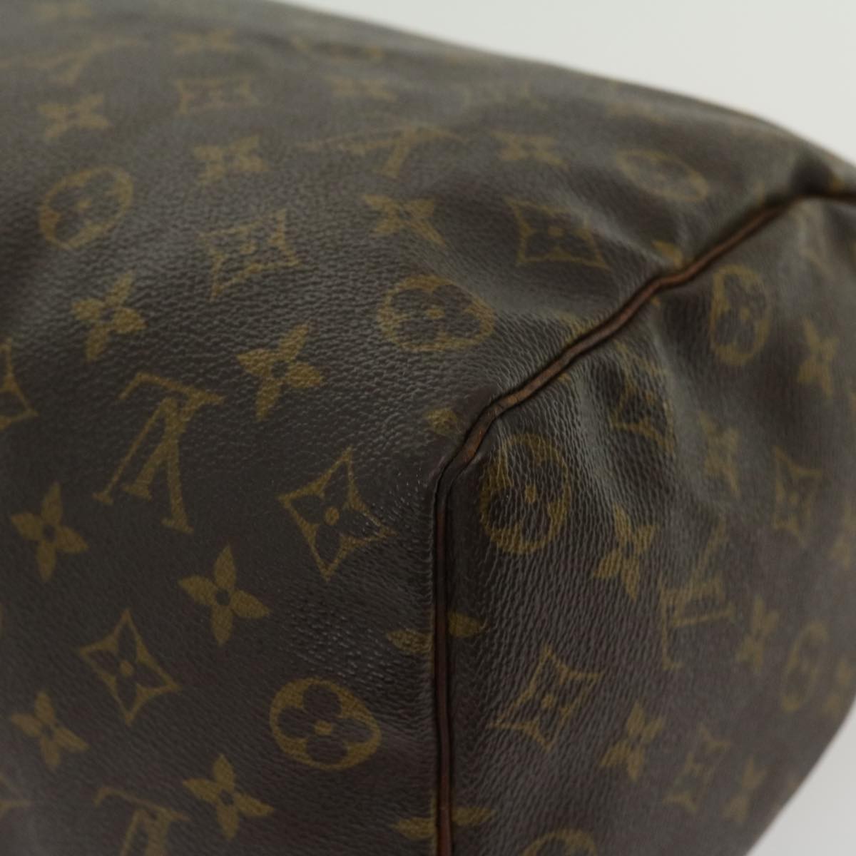 LOUIS VUITTON Monogram Speedy 35 Hand Bag M41524 LV Auth jk2134