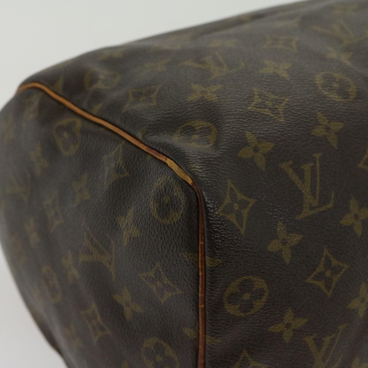 LOUIS VUITTON Monogram Speedy 35 Hand Bag M41524 LV Auth jk2135