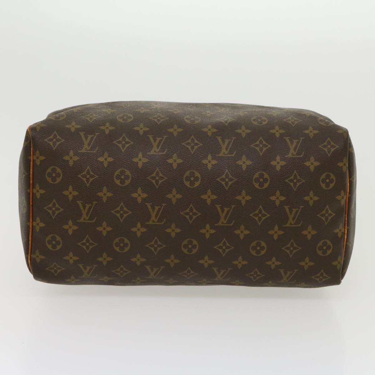 LOUIS VUITTON Monogram Speedy 35 Hand Bag M41524 LV Auth jk2136