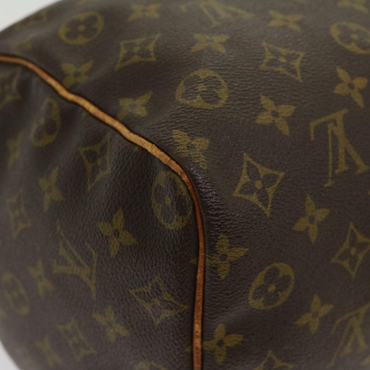 LOUIS VUITTON Monogram Speedy 35 Hand Bag M41524 LV Auth jk2136