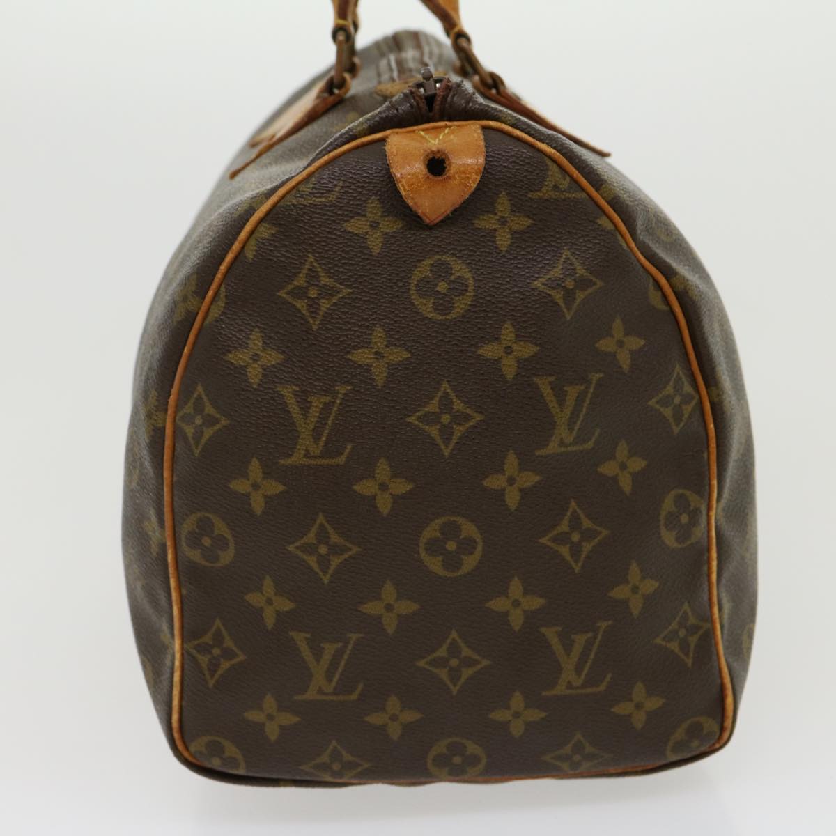 LOUIS VUITTON Monogram Speedy 35 Hand Bag M41524 LV Auth jk2136