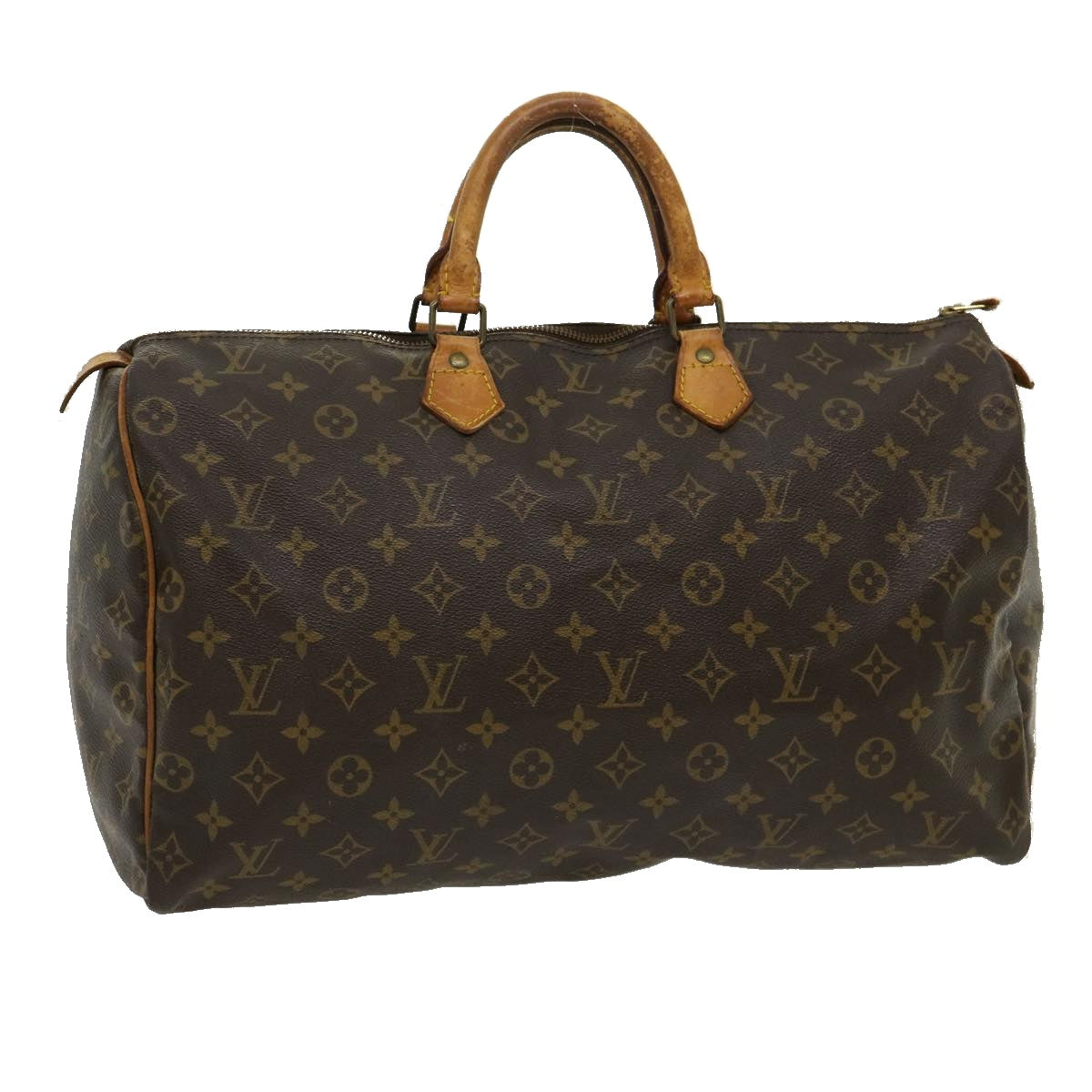 LOUIS VUITTON Monogram Speedy 40 Hand Bag M41522 LV Auth jk2139