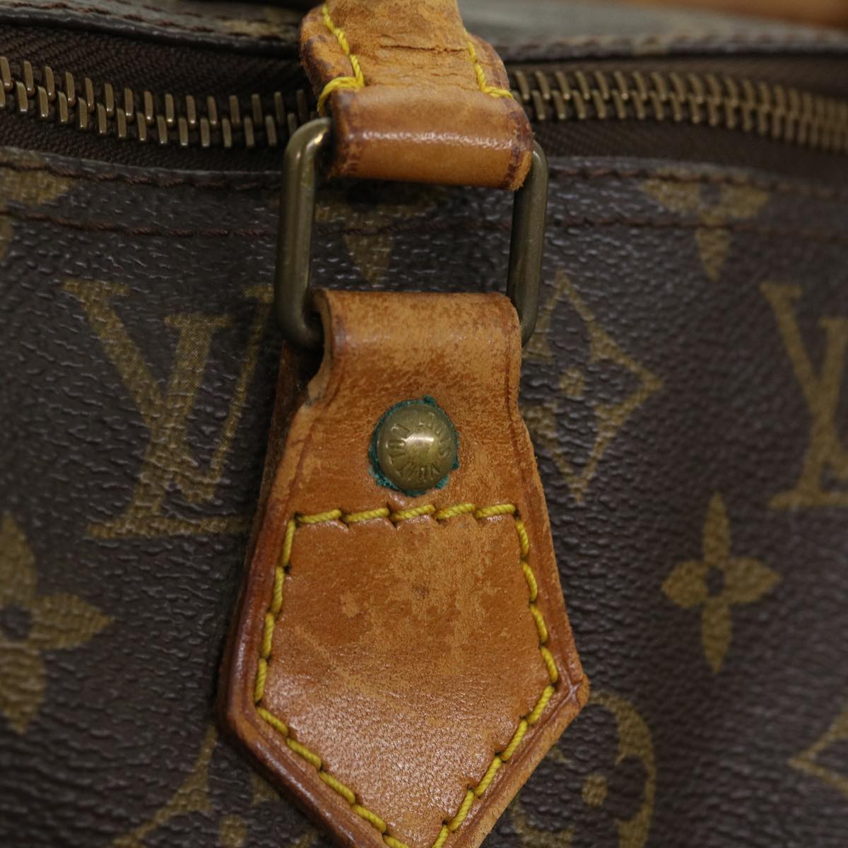 LOUIS VUITTON Monogram Speedy 40 Hand Bag M41522 LV Auth jk2139