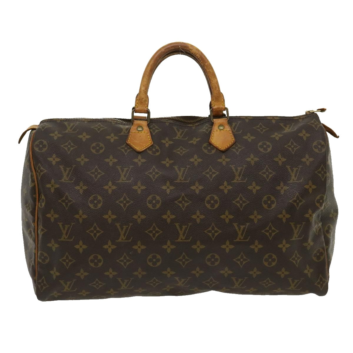 LOUIS VUITTON Monogram Speedy 40 Hand Bag M41522 LV Auth jk2139