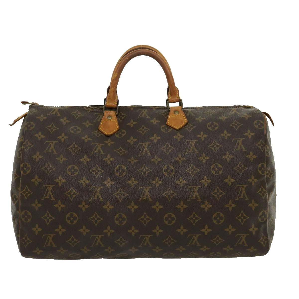 LOUIS VUITTON Monogram Speedy 40 Hand Bag M41522 LV Auth jk2139