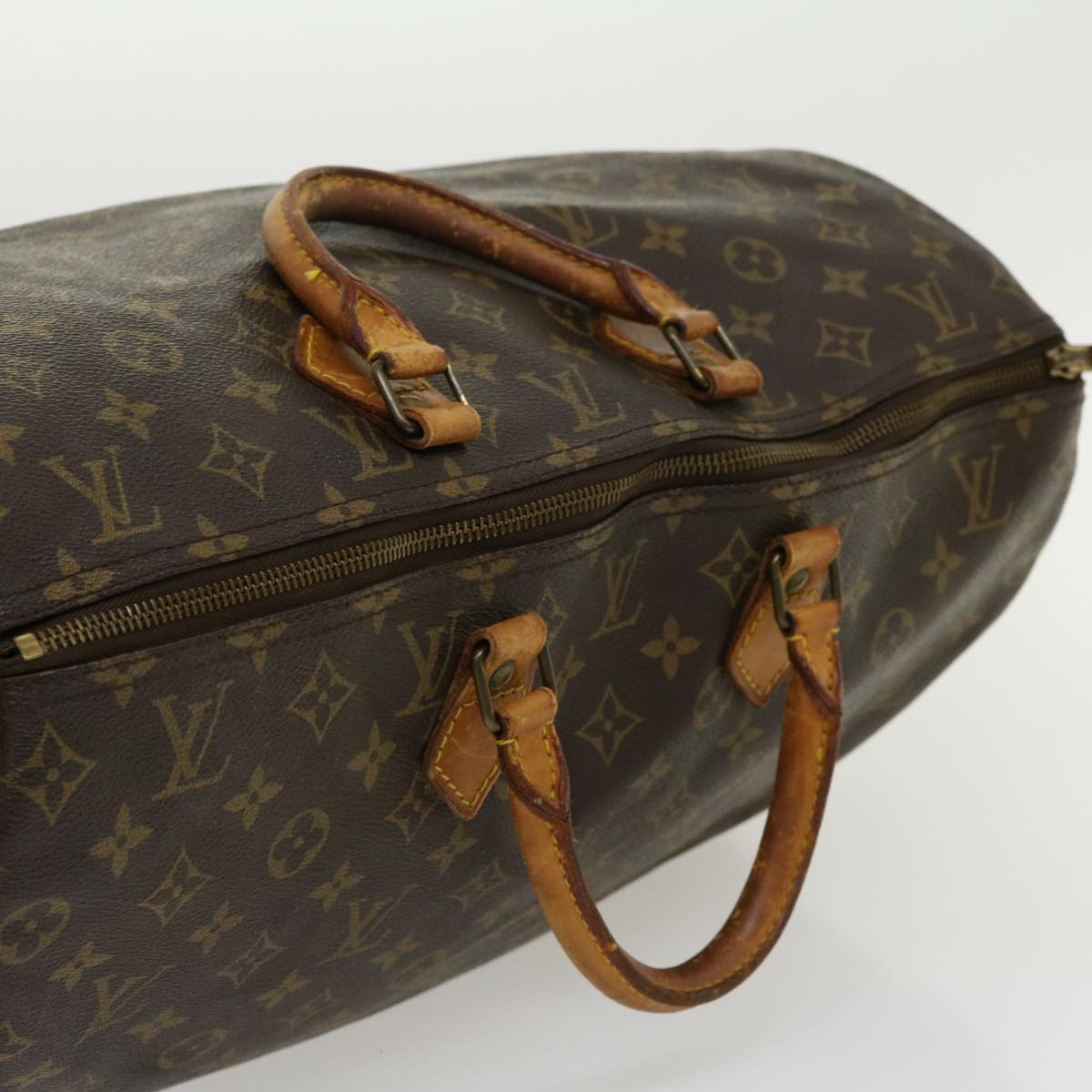 LOUIS VUITTON Monogram Speedy 40 Hand Bag M41522 LV Auth jk2139