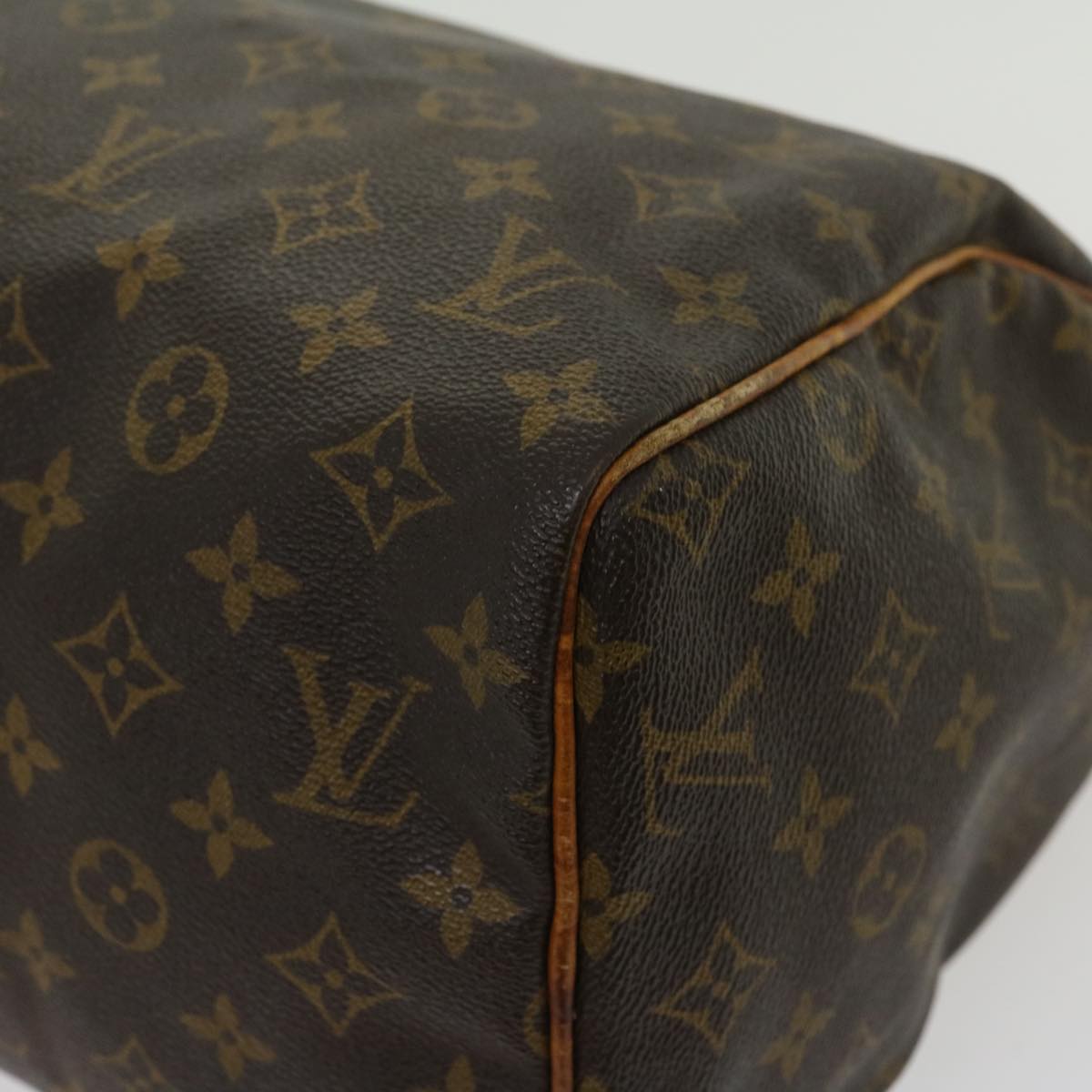 LOUIS VUITTON Monogram Speedy 30 Hand Bag M41526 LV Auth jk2147