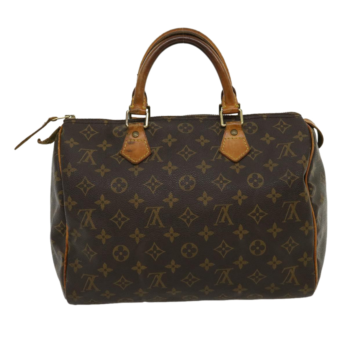 LOUIS VUITTON Monogram Speedy 30 Hand Bag M41526 LV Auth jk2147 - 0