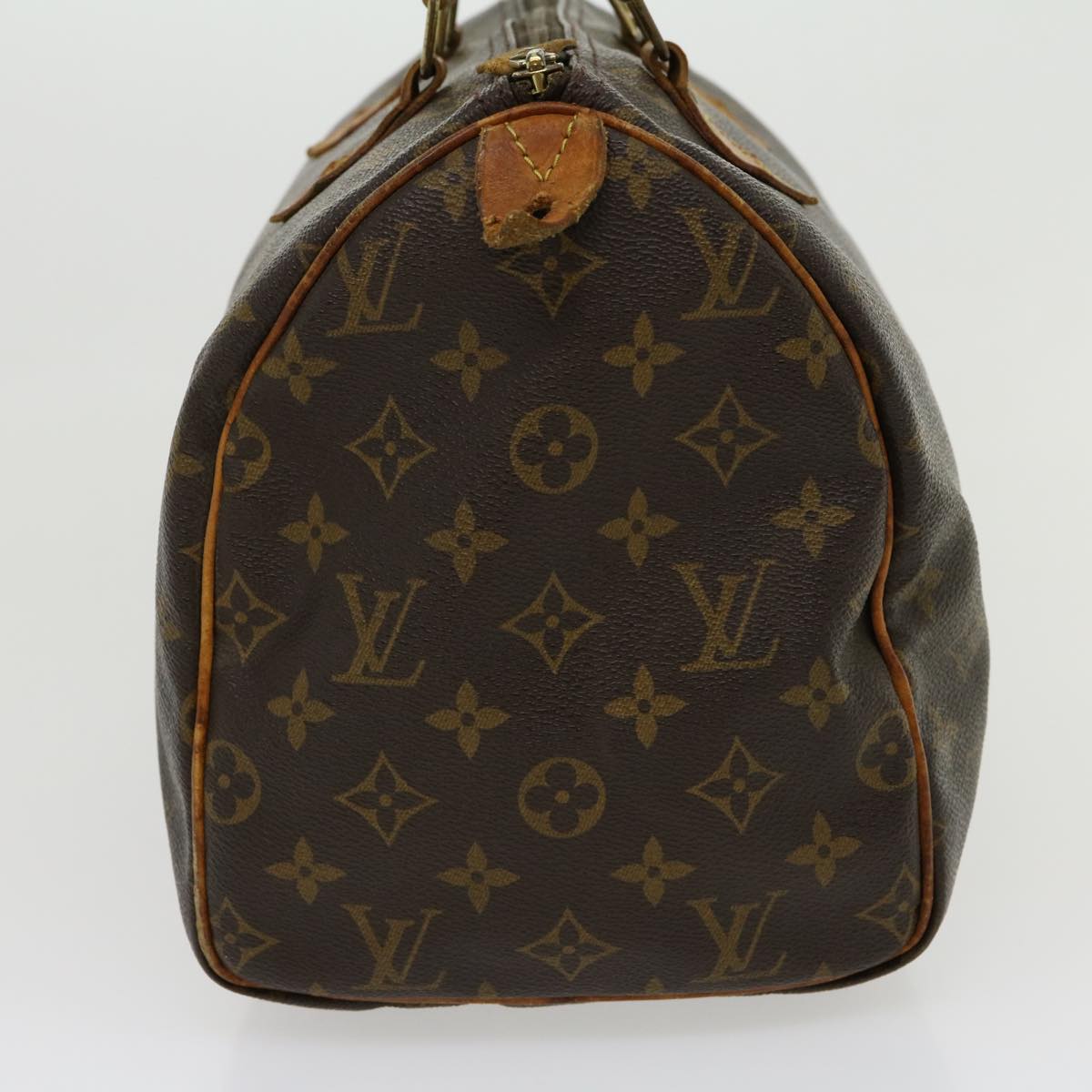 LOUIS VUITTON Monogram Speedy 30 Hand Bag M41526 LV Auth jk2147