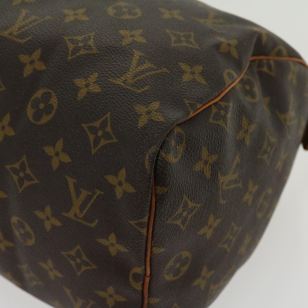 LOUIS VUITTON Monogram Speedy 30 Hand Bag M41526 LV Auth jk2148